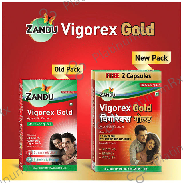 Zandu Vigorex Gold Capsule 20s