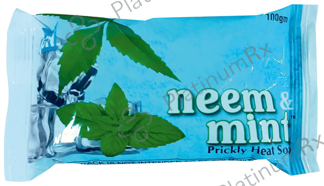 PIL Neem & Mint Prickly Heat Soap (100gm Each) 3 units