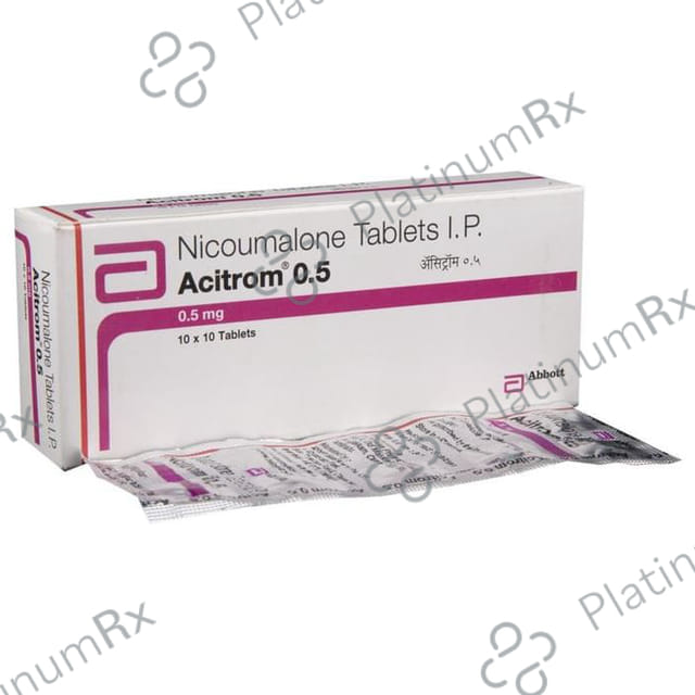 Acitrom 0.5mg Tablet 10s