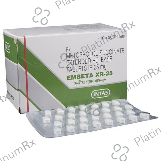 Embeta XR 25mg Tablet 30s