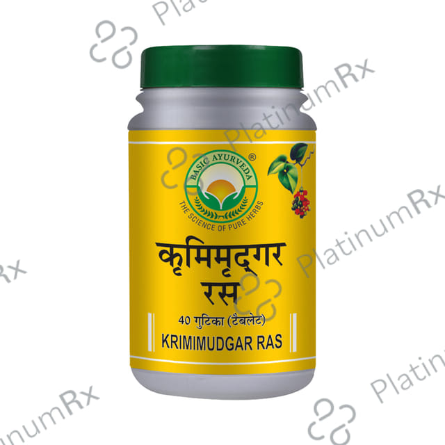 Basic Ayurveda Krimi Mudgar Ras Tablet