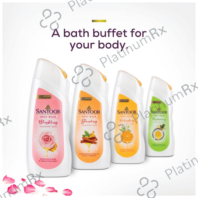 Santoor Blushing Fragrant Skin Body Wash
