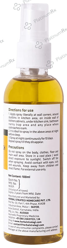 Herbal Strategi Herbal Cockroach Repellent Spray