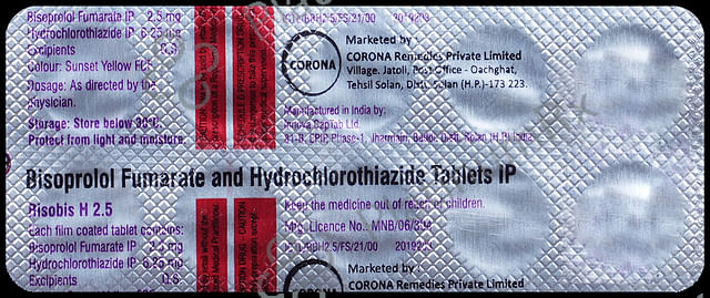 Bisobis H 2.5/6.25mg Tablet 10s