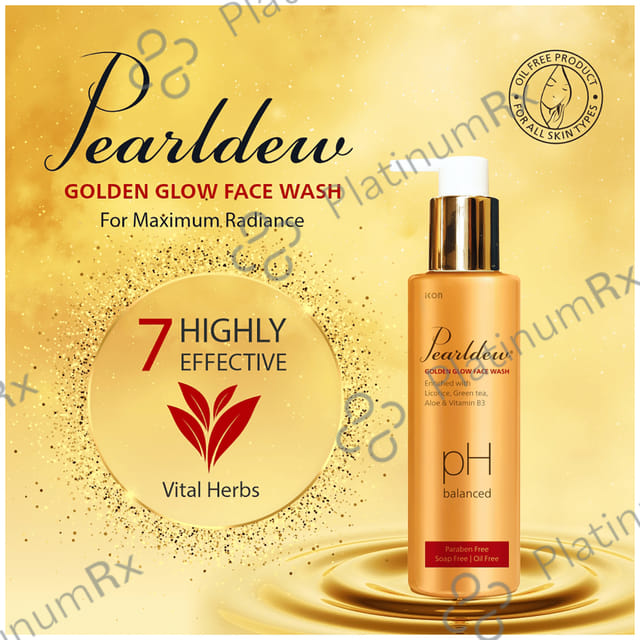 Pearldew Golden Glow Face Wash