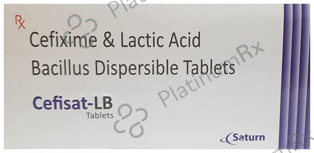 Cefisat LB 200mg Tablet DT 10s