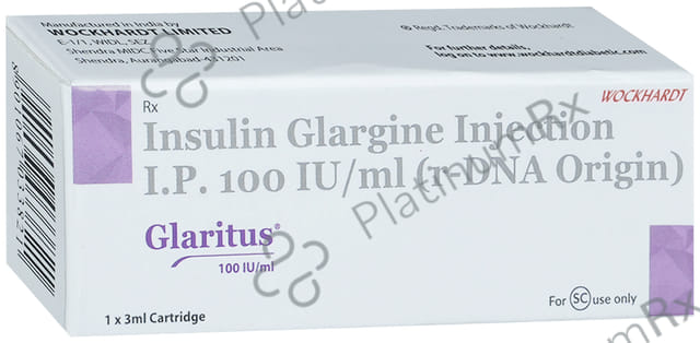 Glaritus (100 IU/ml) Cartridge 1X3ml
