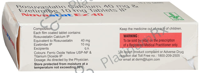 Novastat EZ 40/10mg Tablet 10s