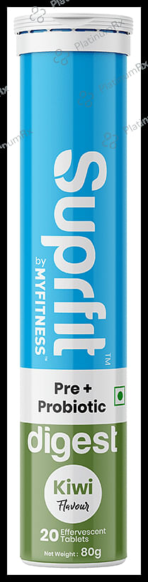 Superfit Superfit Pre + Probiotic Digest Effervescent Tablet Kiwi