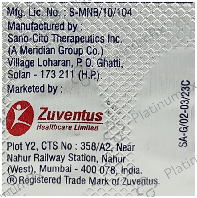 Mahanac P 100/325mg Tablet 10s