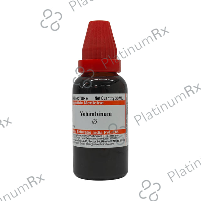 Dr Willmar Schwabe India Yohimbinum Mother Tincture Q