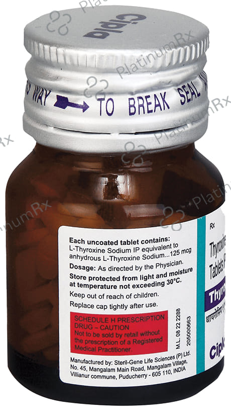 Thyrocip 125 Tablet