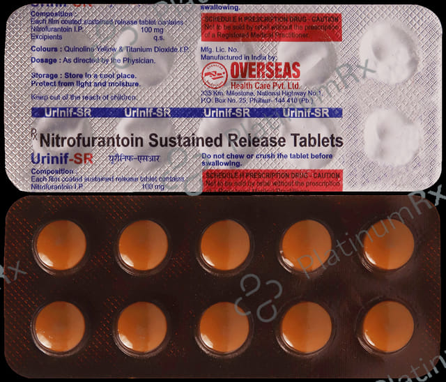 Urinif 100mg Tablet SR 10s