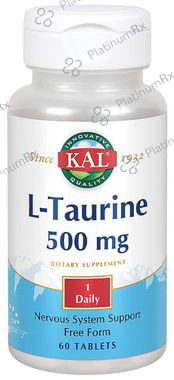 Kal L-Taurine 500mg Tablet