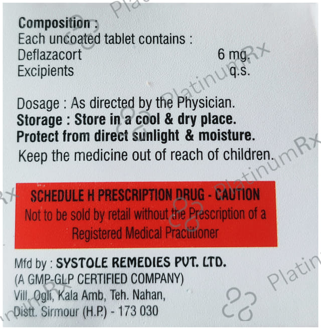 Defogon 6mg Tablet 10s