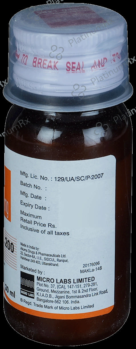 Microbact XL Redimed 200mg Oral Suspension