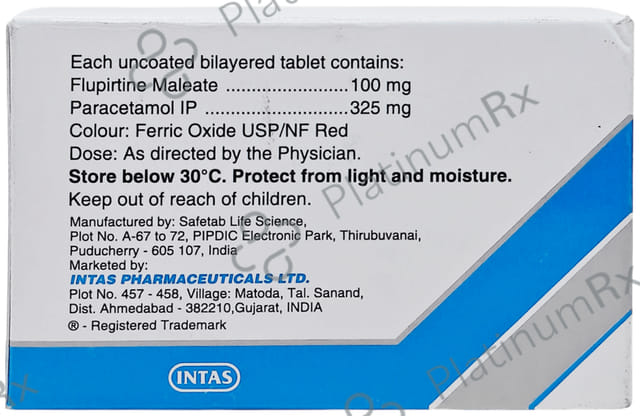 Vasfree P 100/325mg Tablet 10s