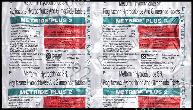 Metride Plus 2 Tablet SR