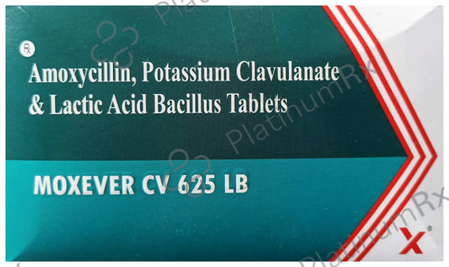 Moxever CV 625 LB Tablet