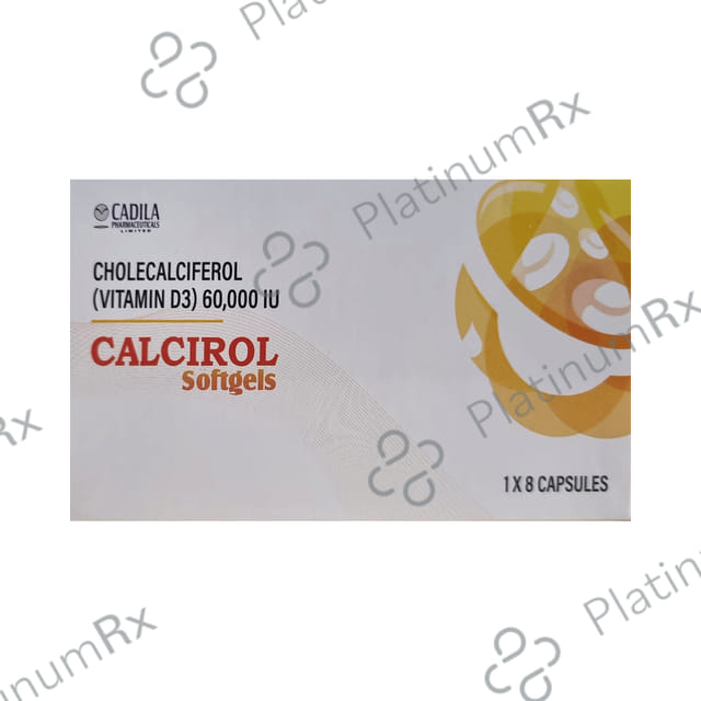 Calcirol 60000IU Capsule 8s