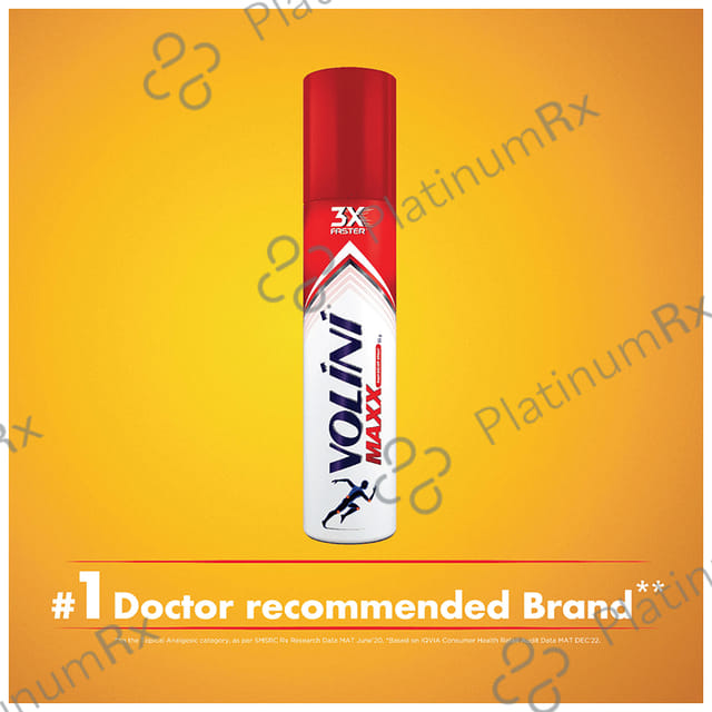 Volini Maxx for instant relief from severe pain Spray 55gm