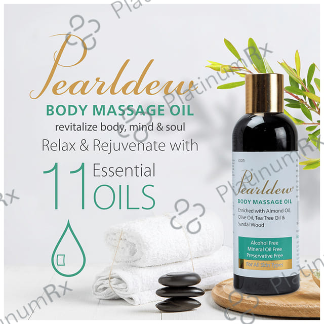 Pearldew Body Massage Oil (100ml Each) 1 Bottle