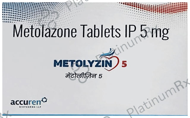 Metolyzin 5mg Tablet 10s