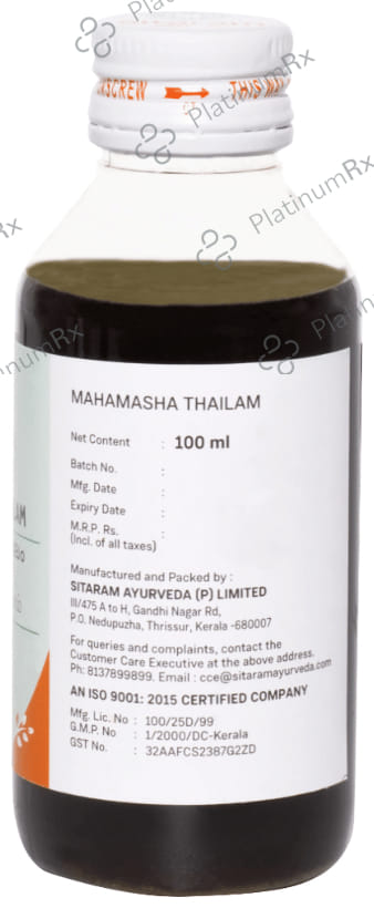 Sitaram Ayurveda Mahamasha Thailam