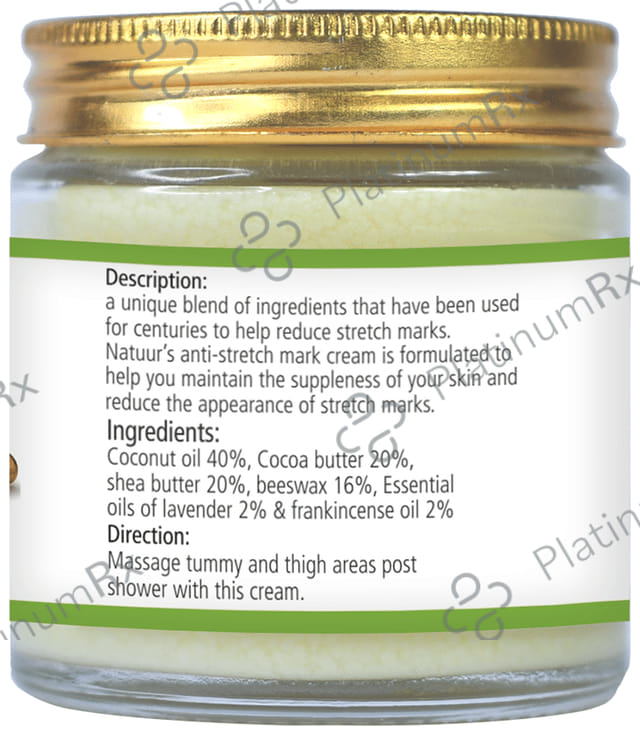 Natuur Lavender & Frankinscense Anti Stretch Mark Cream