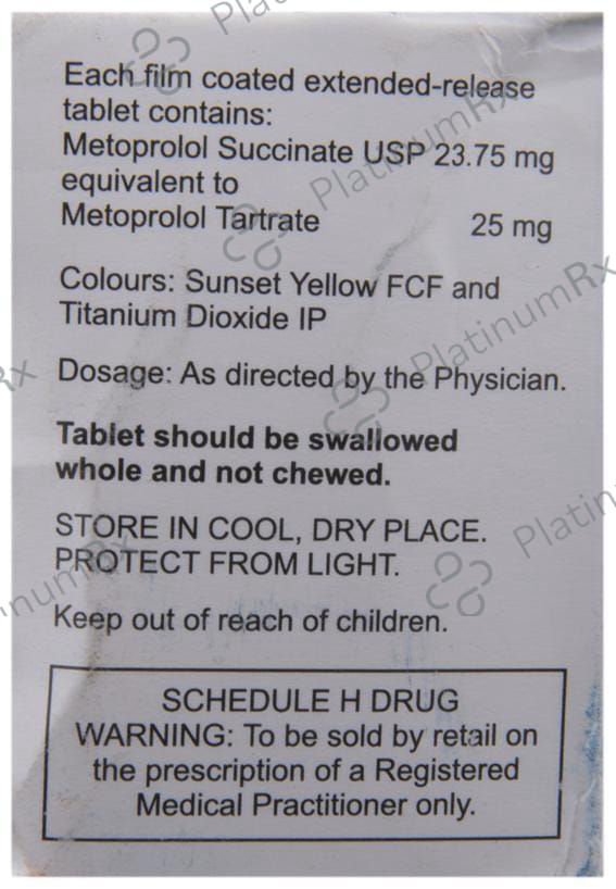 Metomac 25mg Tablet ER 10s