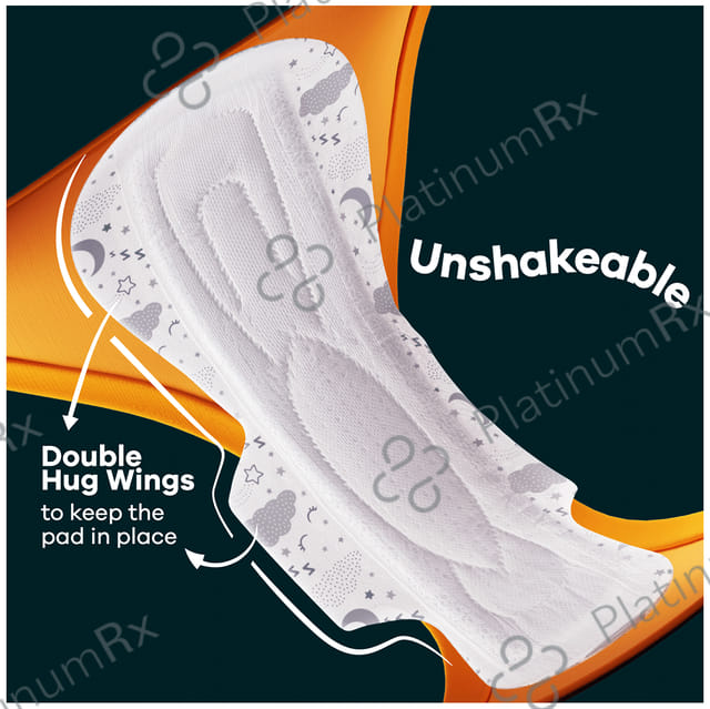 Whisper Bindazzz Nights Pads - Size XXXL 10 pads