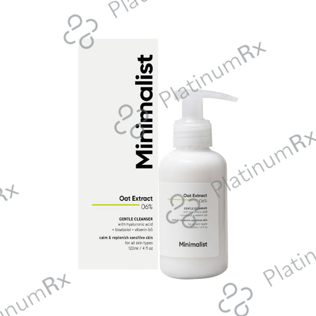 Minimalist Oat Extract 6% Gentle Cleanser 120ml