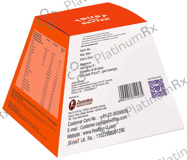 Healthyr U Daily Multivitamin Lozenges 60s