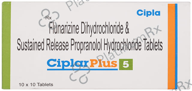 Ciplar Plus 40/5mg Tablet SR 10s