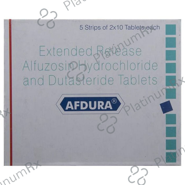 Afdura 10/0.5mg Tablet ER 10s