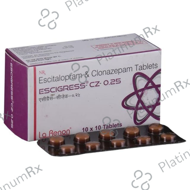 Escigress CZ 0.25 Tablet