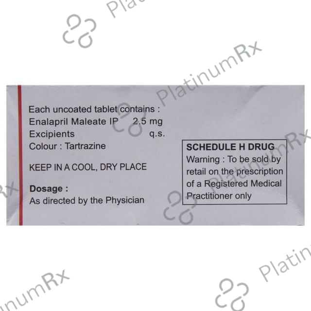 Envas 2.5mg Tablet 15s