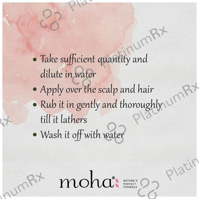 Moha Anti Dandruff Herbal Shampoo 100 ml