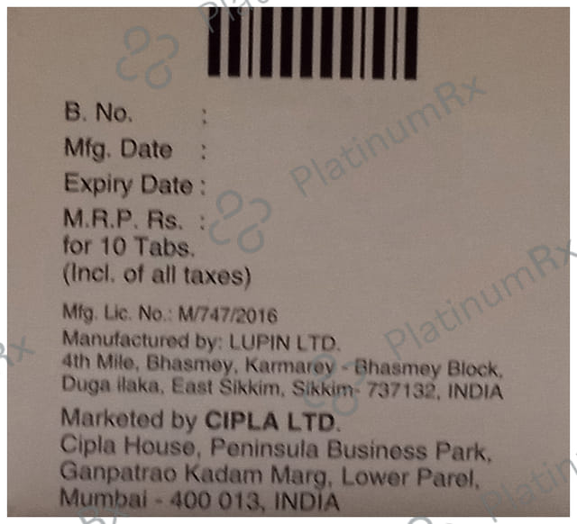 Carloc I 12.5 Tablet