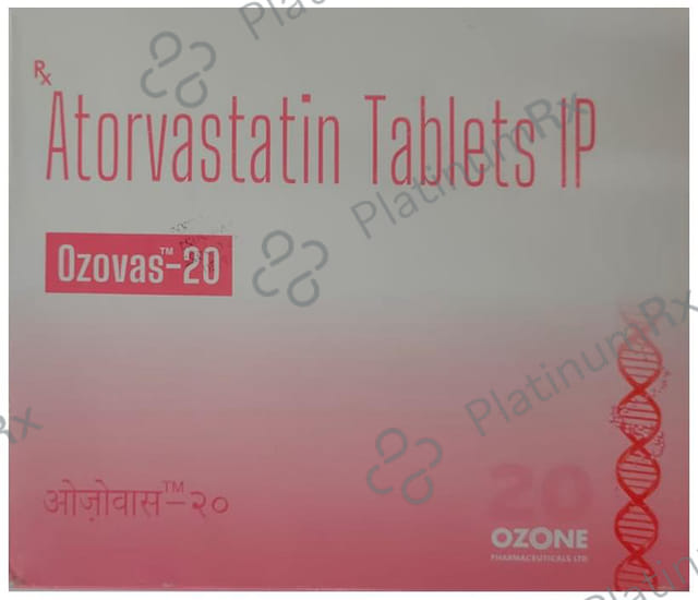 Ozovas 20mg Tablet 30s