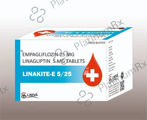 Linabite E 5/25mg Tablet 10s