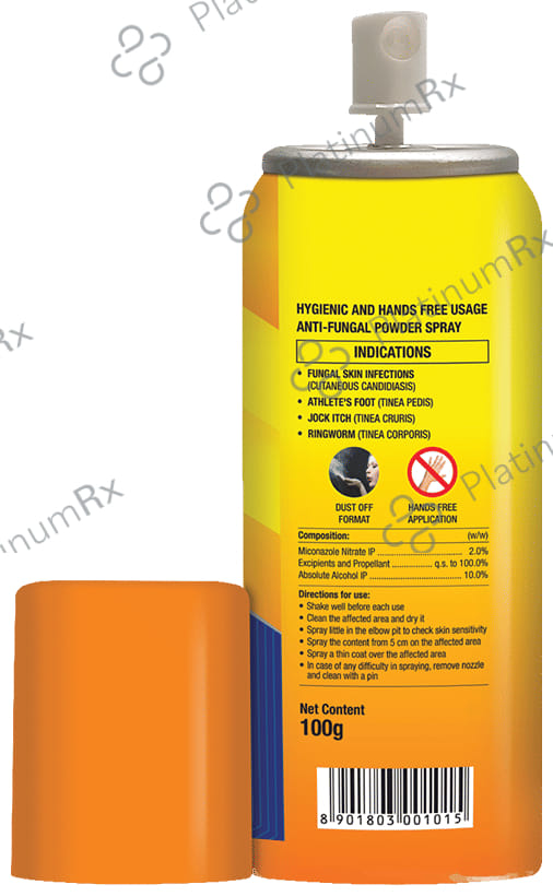 Amrutanjan Stop Itch Anti-Fungal Powder Spray