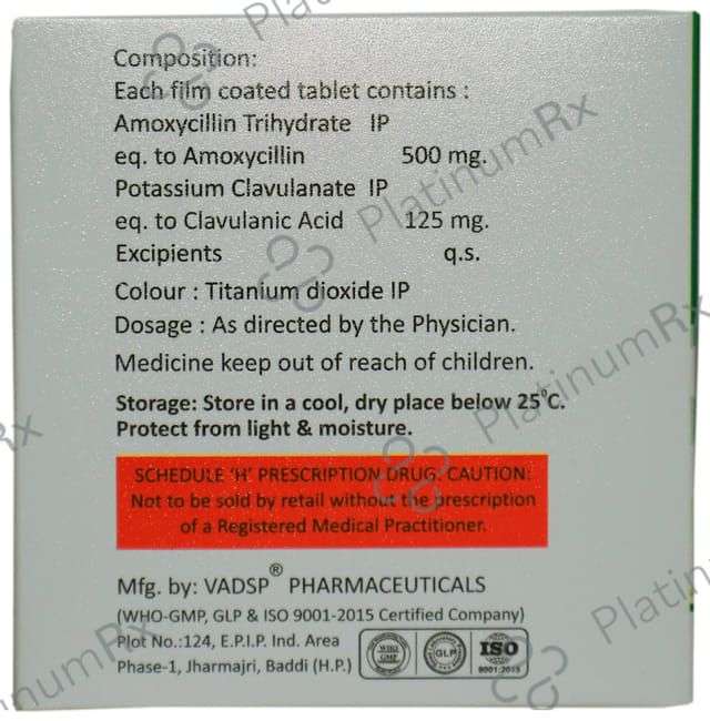 Axy-CV 625 Tablet