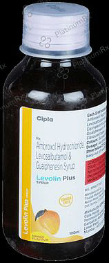 Levolin Plus 15/50/1mg Syrup 100ml