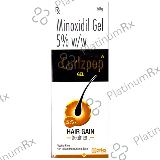 Curlzpep 5% Gel 60gm