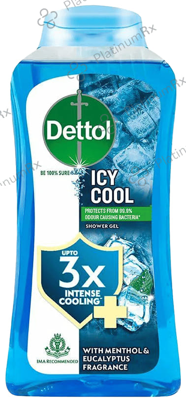 Dettol Icy Cool Bodywash & Shower Gel - pH Balanced & Soap Free