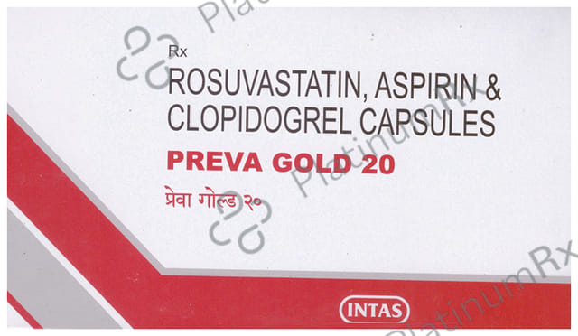 Preva Gold 20/75mg Capsule 10s