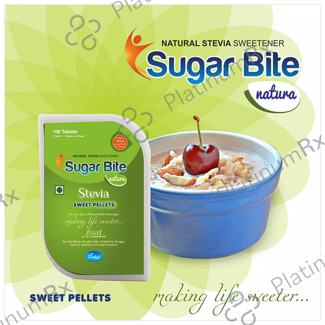 Sugar Bite Nutra Stevia Sweet Pellets