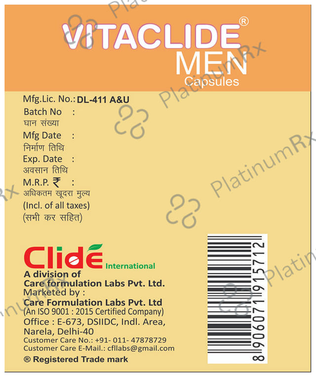 Vitaclide Men Capsule (10 Each)