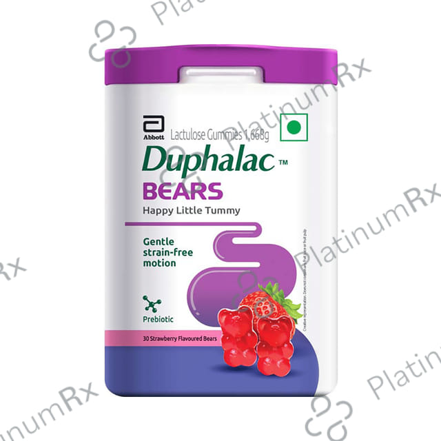 Duphalac Bears Lactulose Strawberry Gummy 30s